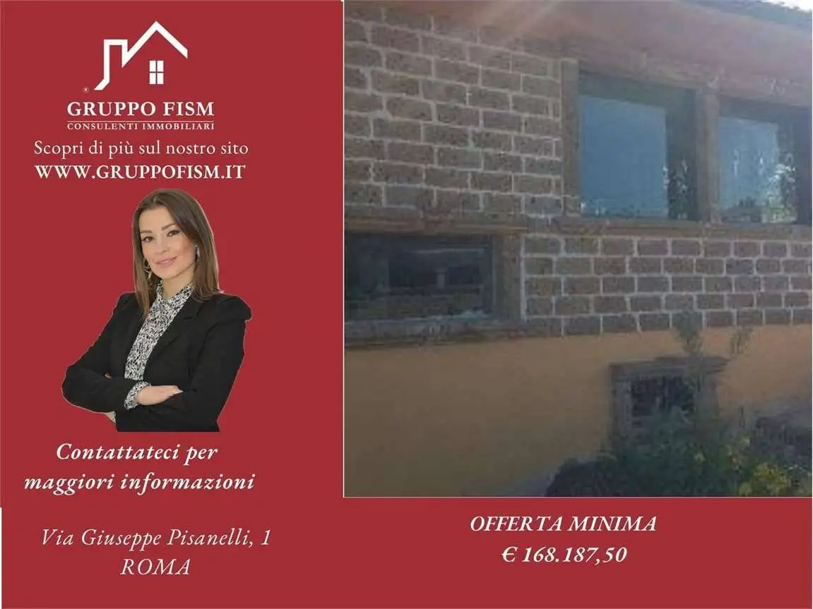 Villa in asta a Fabrica di Roma