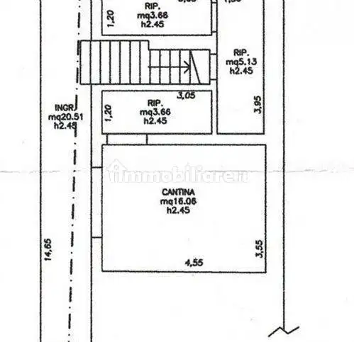 Palazzo - Edificio in vendita a Meldola