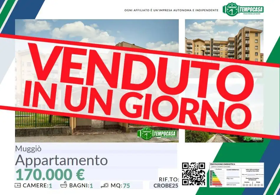 Appartamento in vendita a Muggiò