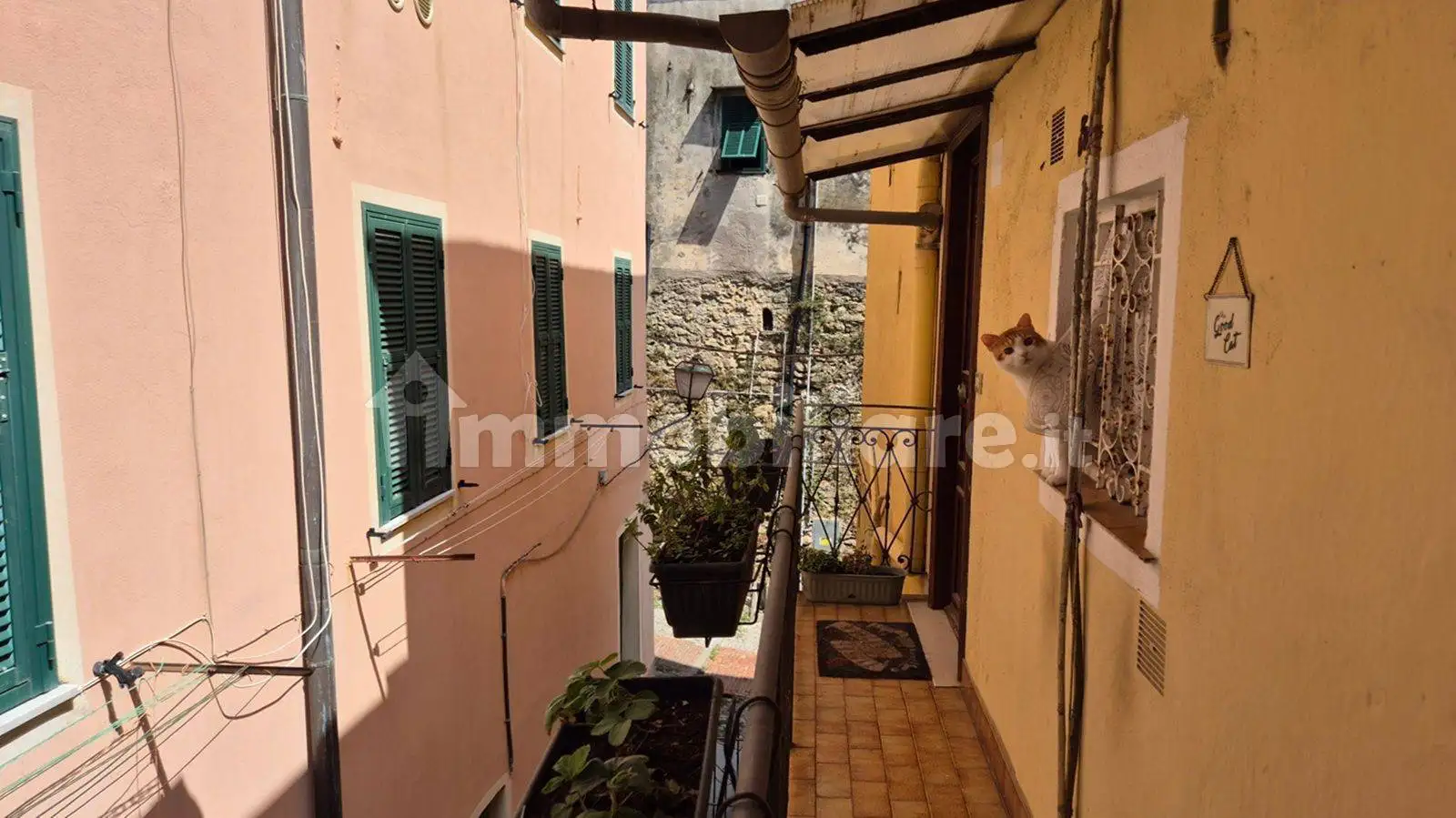 Quadrilocale buono stato, primo piano, Centro Storico, Sant'Ampelio, Bordighera - foto 3