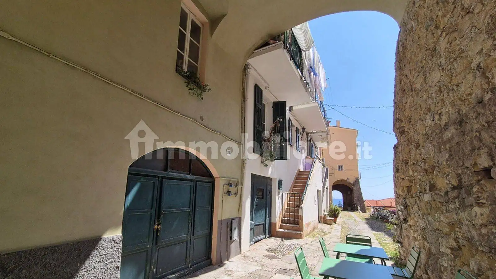 Quadrilocale buono stato, primo piano, Centro Storico, Sant'Ampelio, Bordighera - foto 4