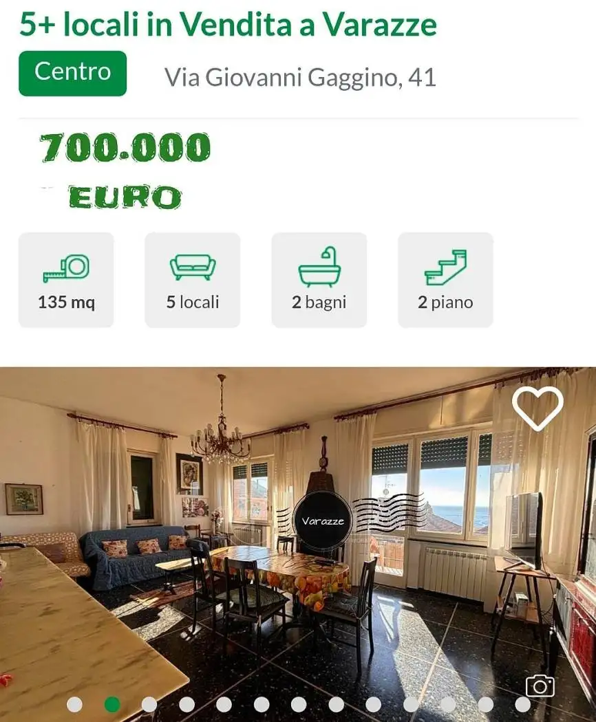 Appartamento in vendita a Varazze