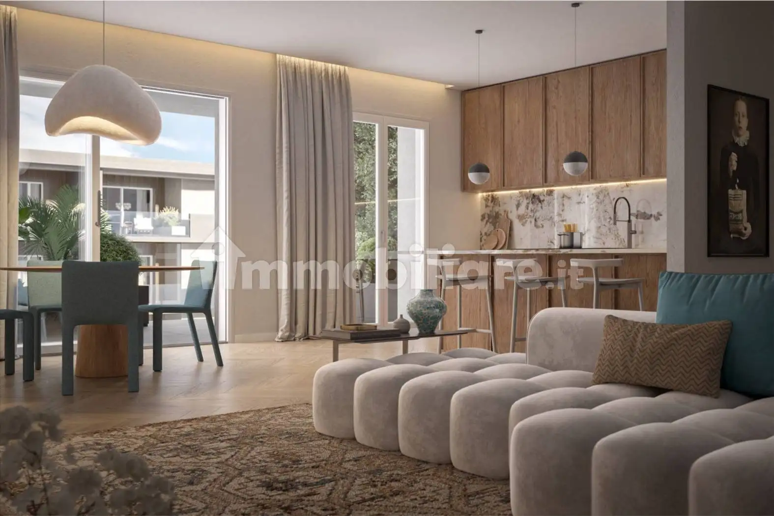 Appartamento in vendita a Burago di Molgora