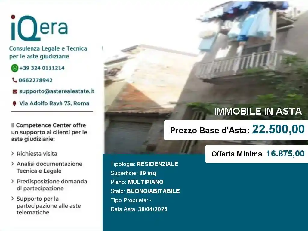 Appartamento in vendita a Bronte