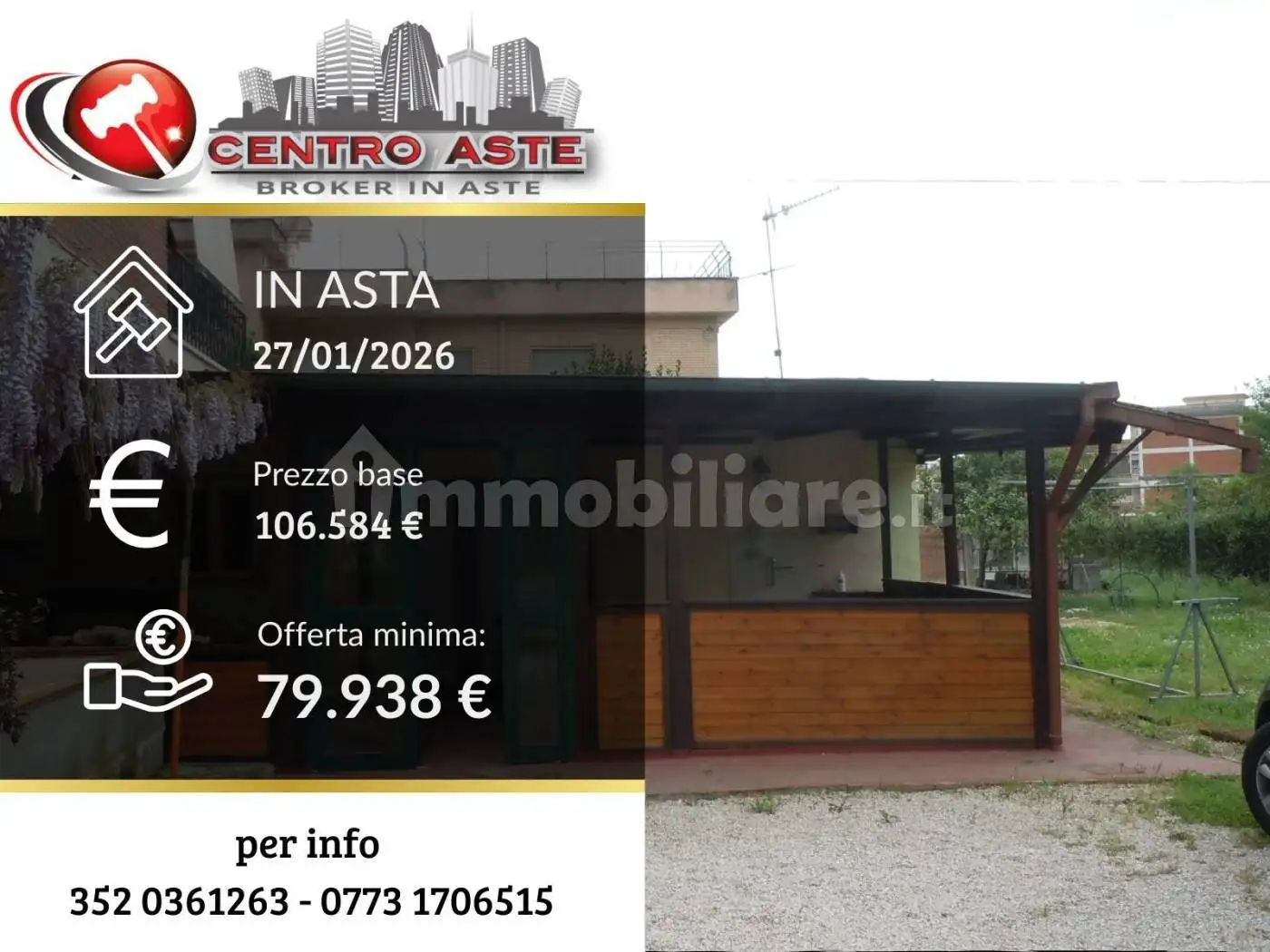 Appartamento in asta a Pontinia