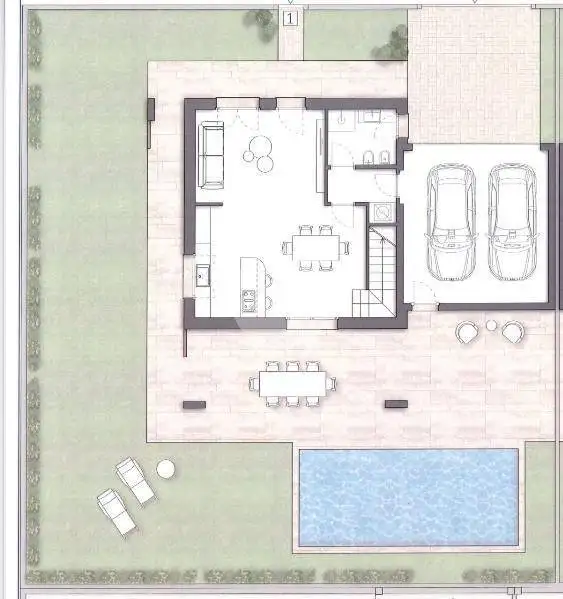 Villa unifamiliare, nuova, 230 m², Crociale, Manerba del Garda - foto 2