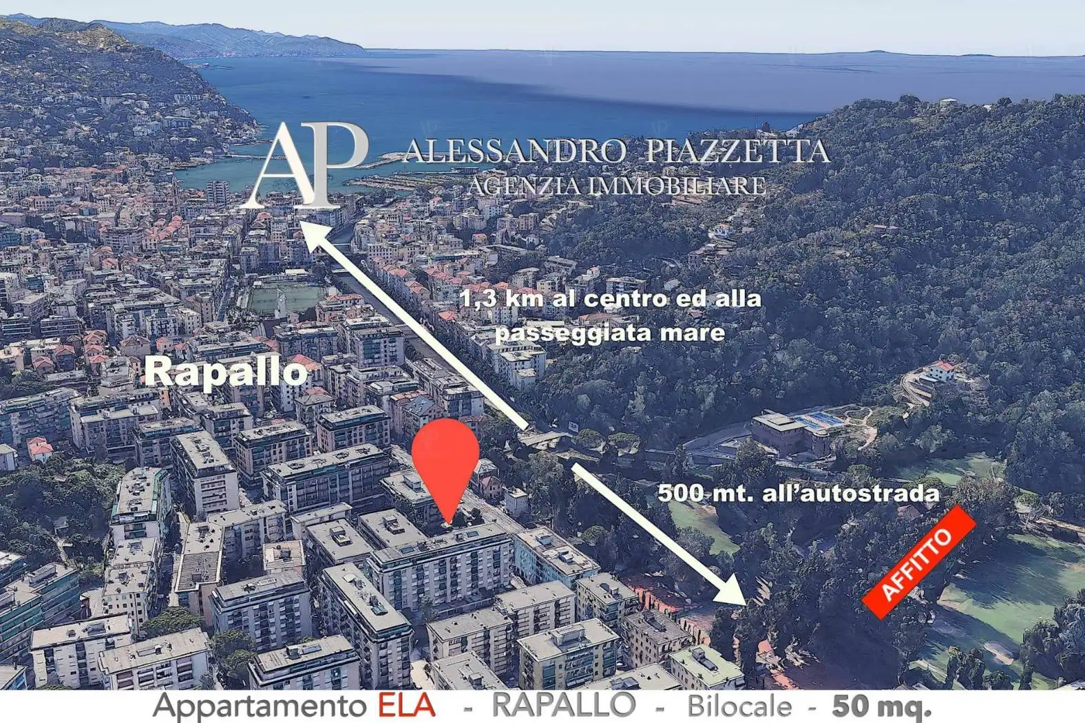 Bilocale ottimo stato, quinto piano, Golf - Castellino, Rapallo - foto 5