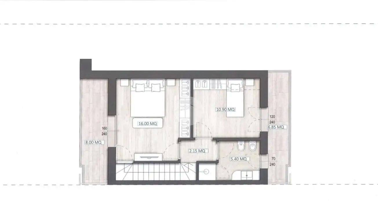 Villa a schiera 3 locali, nuova, Crociale, Manerba del Garda - foto 3