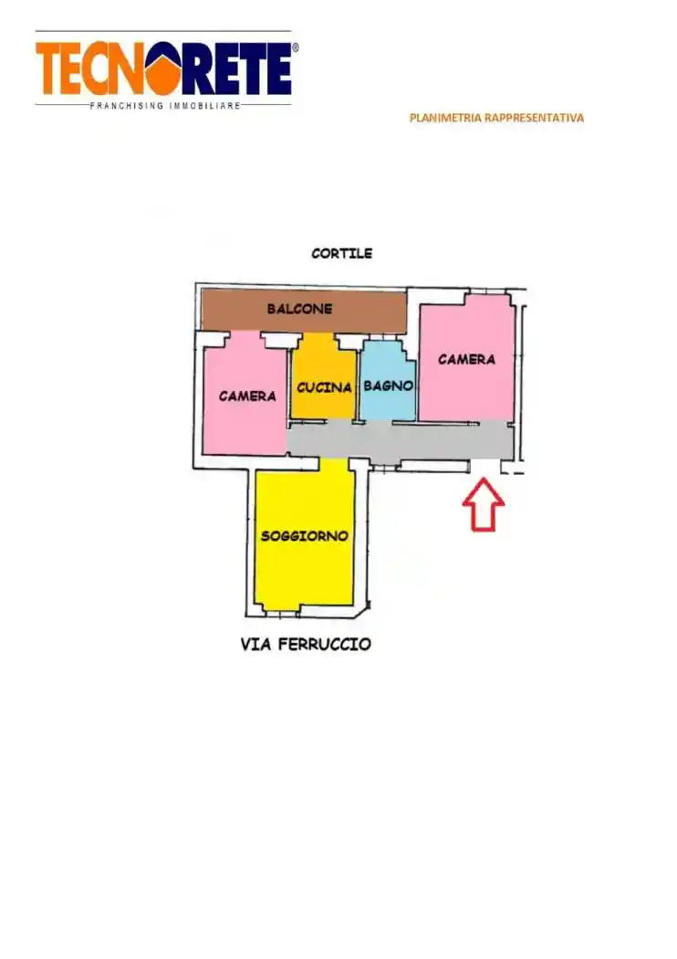 Trilocale via Ferruccio 44, Esquilino, Roma - foto 3