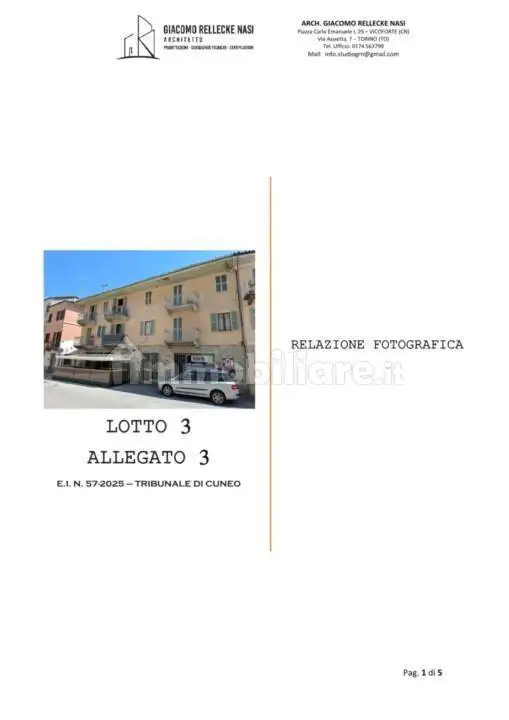 Appartamento in asta a Racconigi