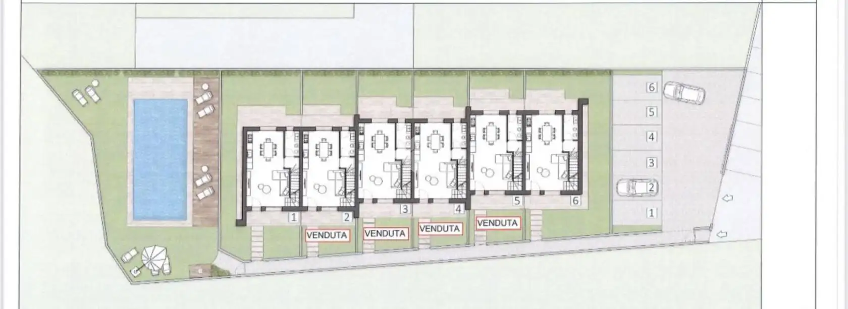 Villa a schiera via Posteghe 1, Crociale, Manerba del Garda - foto 4