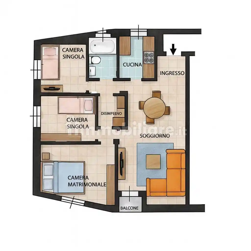 Appartamento buono stato, Lerici Paese, Lerici - foto 5