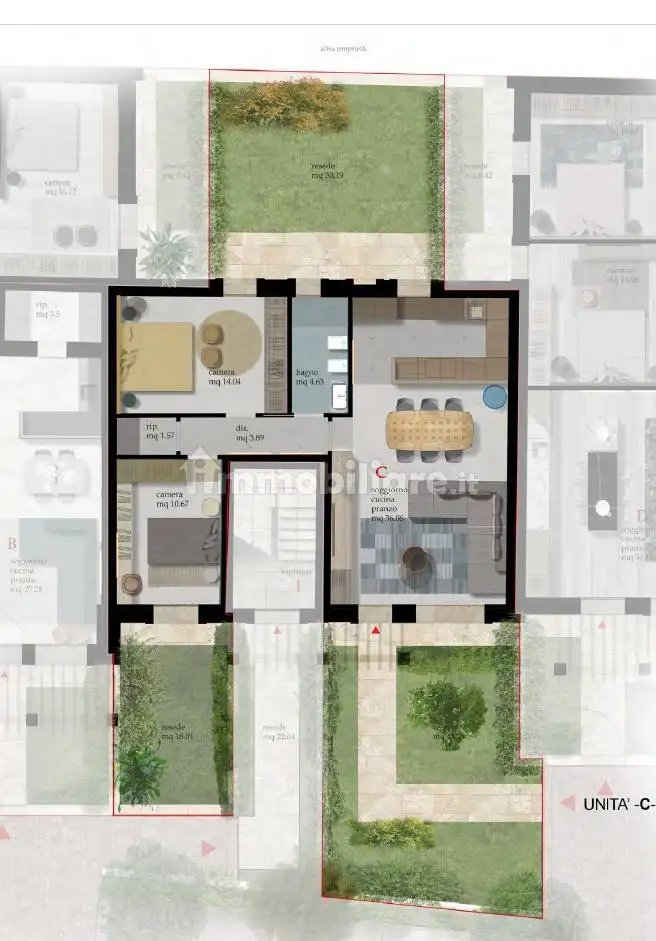 Appartamento in vendita a Cascina