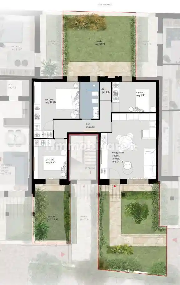 Quadrilocale via Nicolta,, Centro, Cascina - foto 4