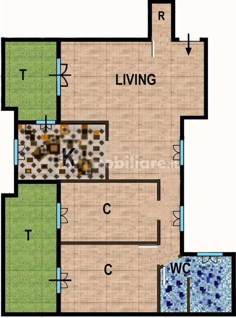 Appartamento in vendita a Roma