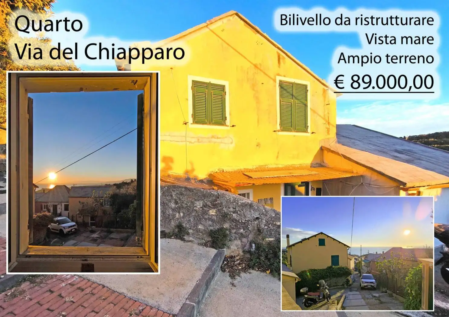 Casa indipendente in vendita a Genova