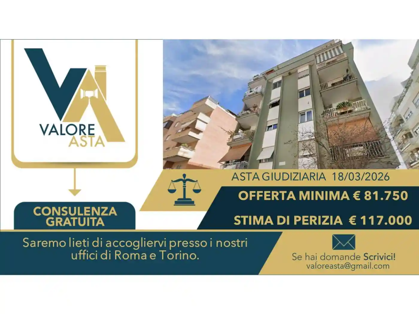 Appartamento in vendita a Roma