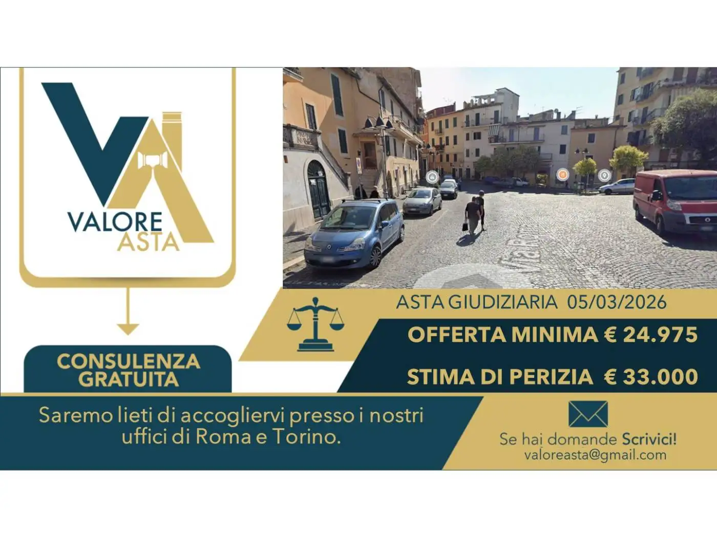 Appartamento in asta a Castel Madama
