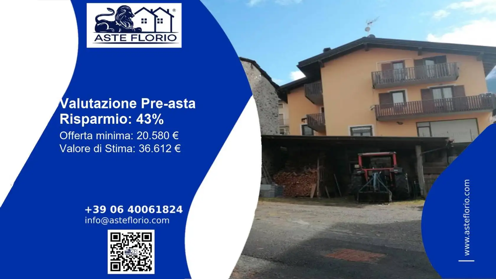 Appartamento in asta a Albosaggia