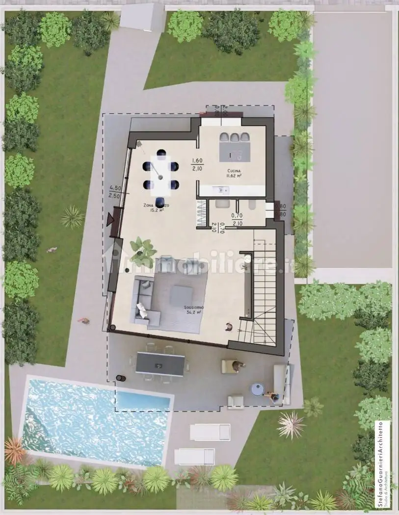 Villa unifamiliare via piazza, Torbiato, Adro - foto 5