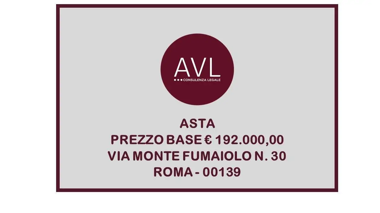 Appartamento in asta a Roma