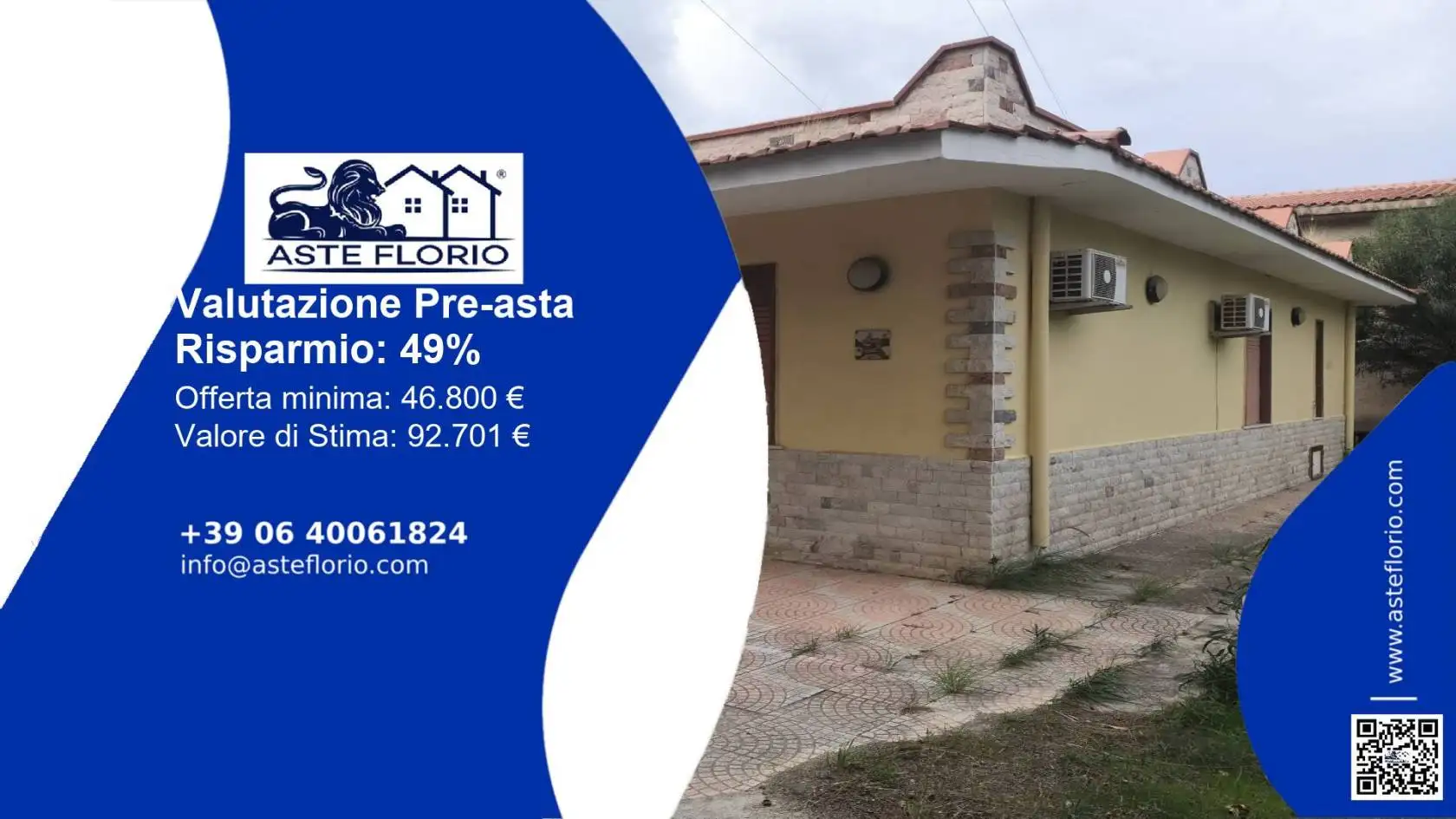 Villa in asta a Trabia