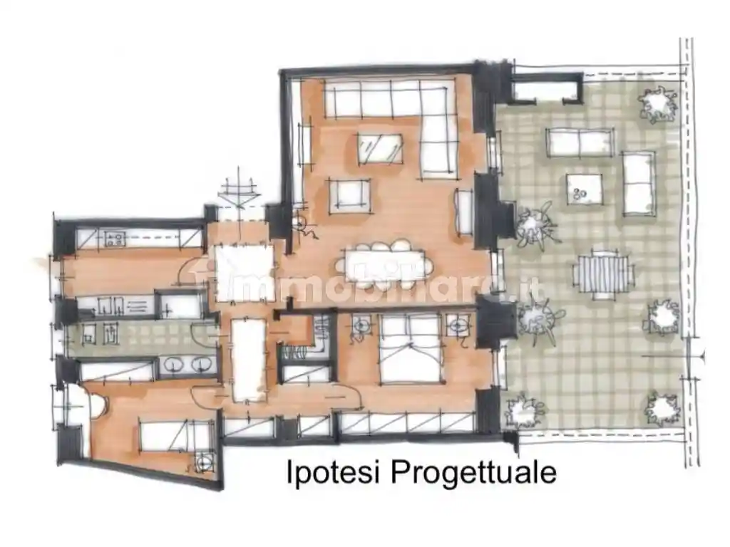 Appartamento via Zara 1, Albaro, Genova - foto 5