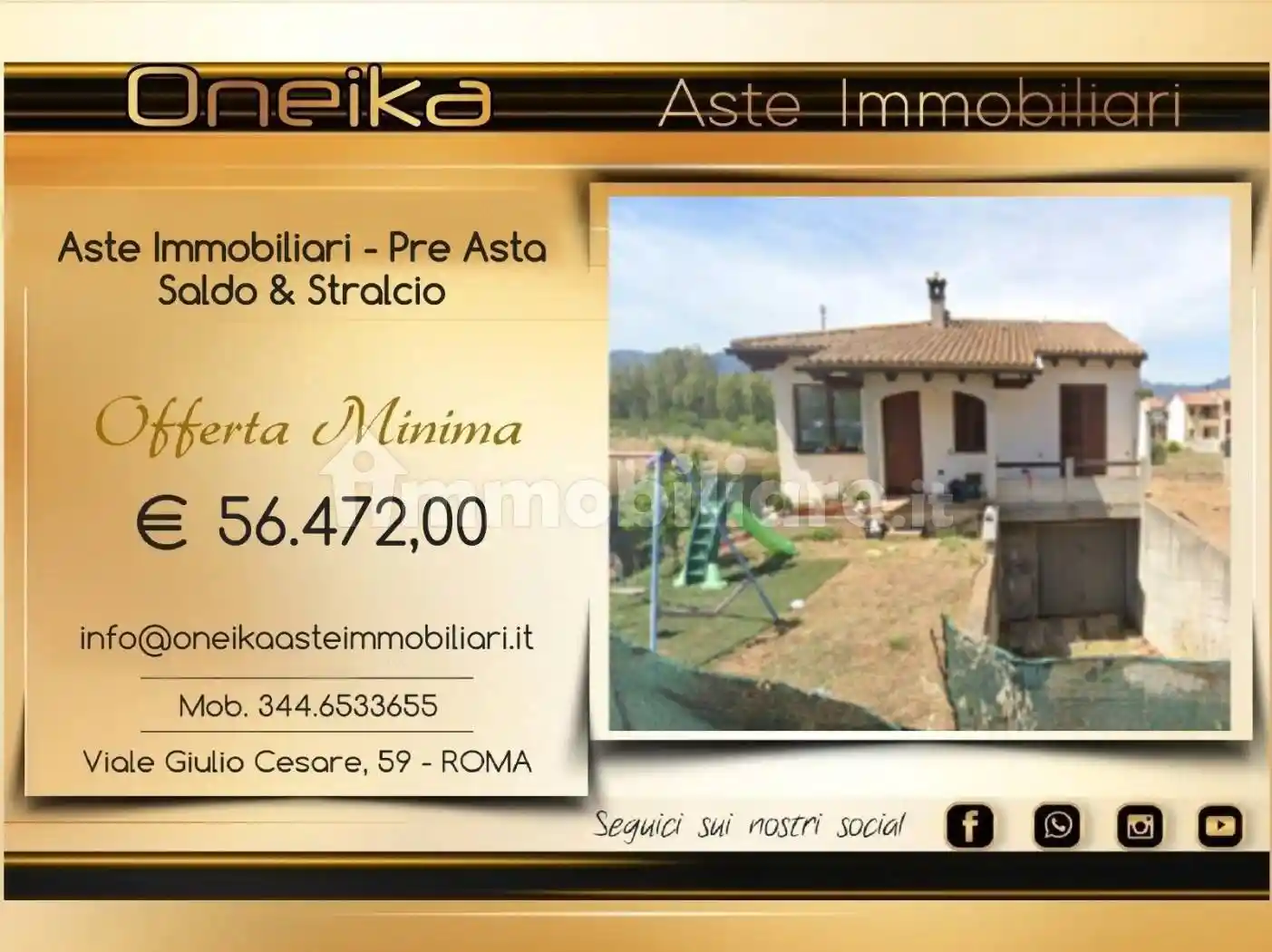 Appartamento in asta a Villamassargia
