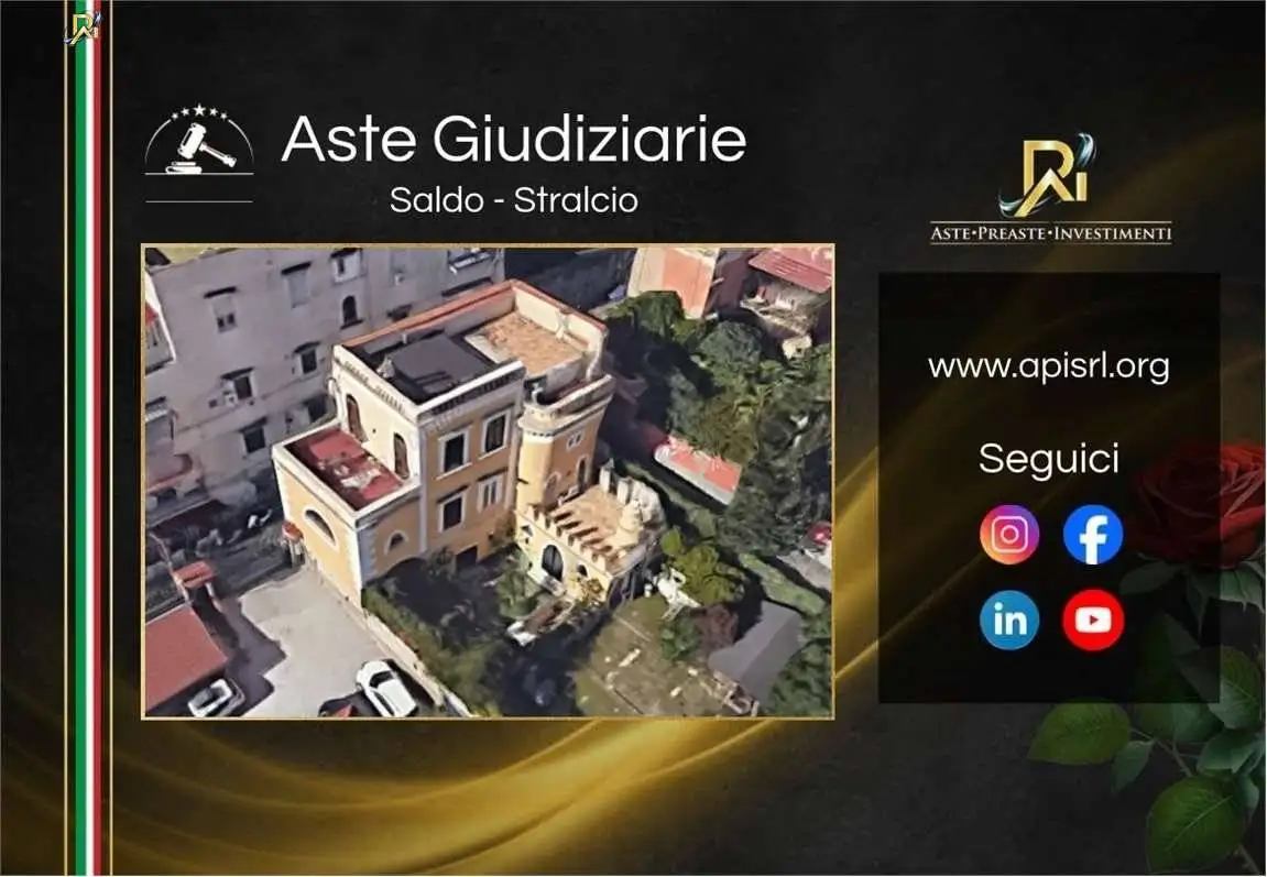 Villa in asta a Napoli