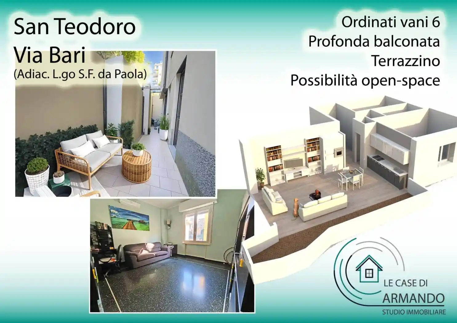 Appartamento in vendita a Genova