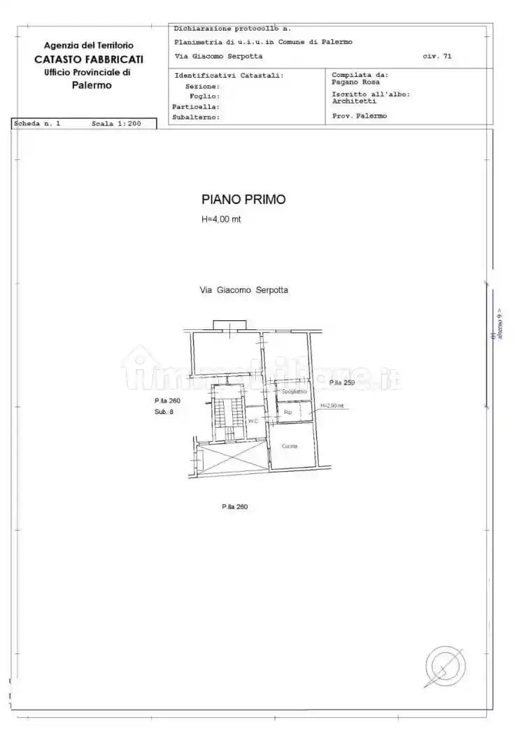 Bilocale via Giacomo Serpotta 71, Zisa, Palermo - foto 4