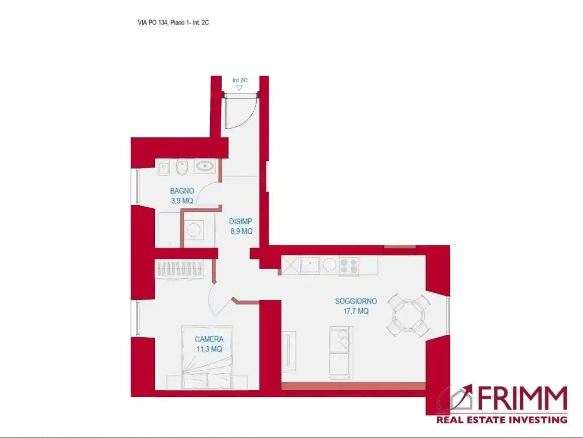 Bilocale via Po 134, Salario - Porta Pia, Roma - foto 2