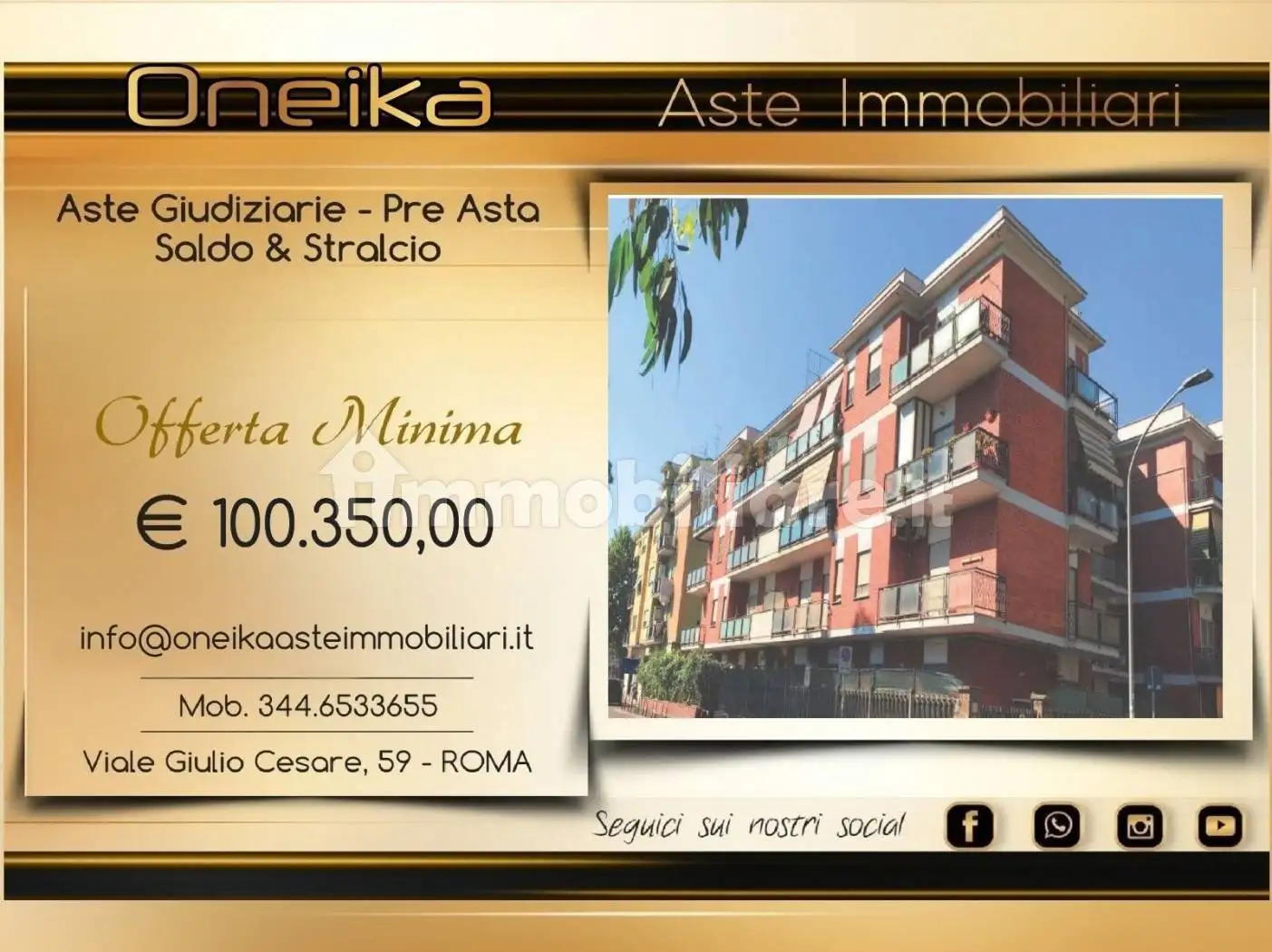 Appartamento in asta a Pomezia