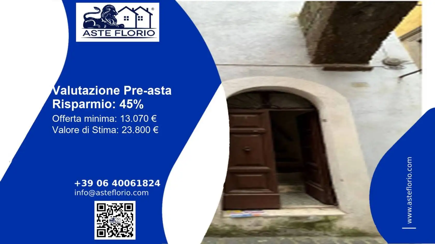 Appartamento in asta a Gallese