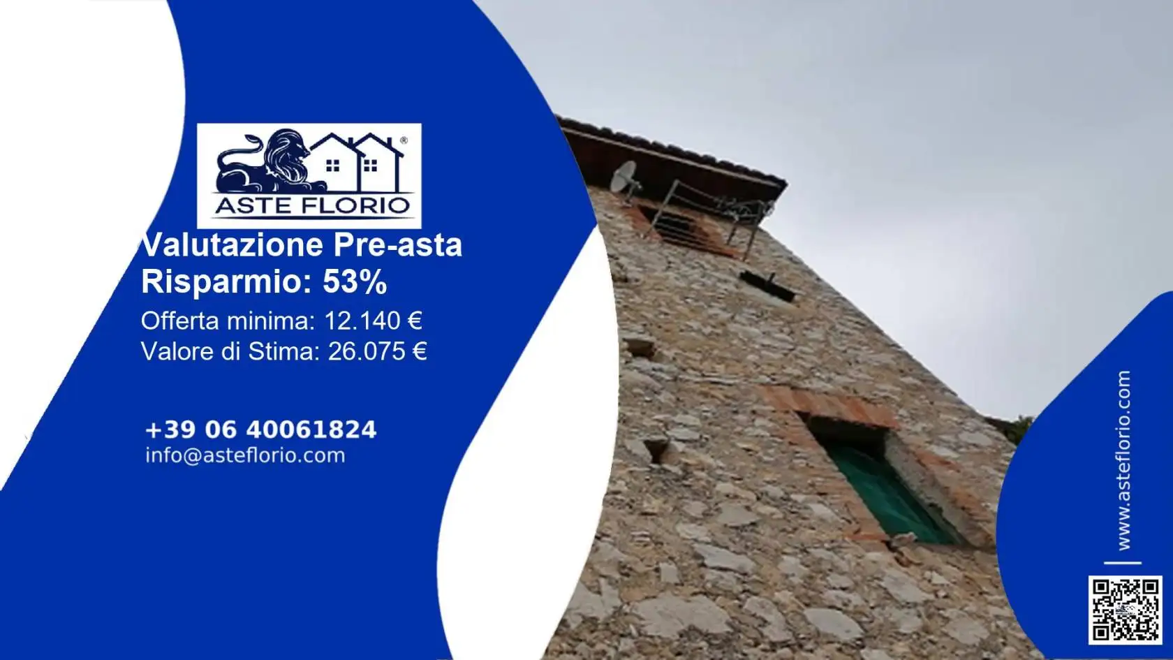 Appartamento in asta a Casaprota