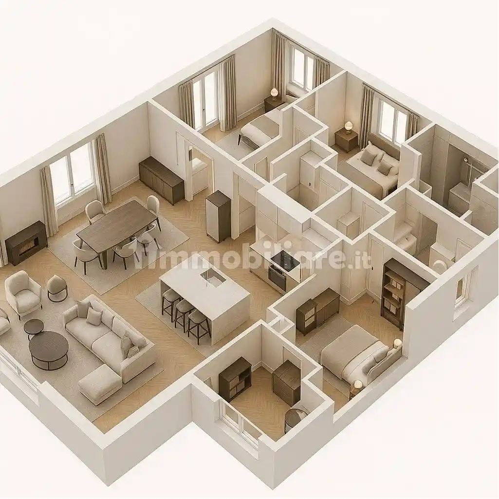 Appartamento via Generale Gustavo Fara, Centrale, Milano - foto 5