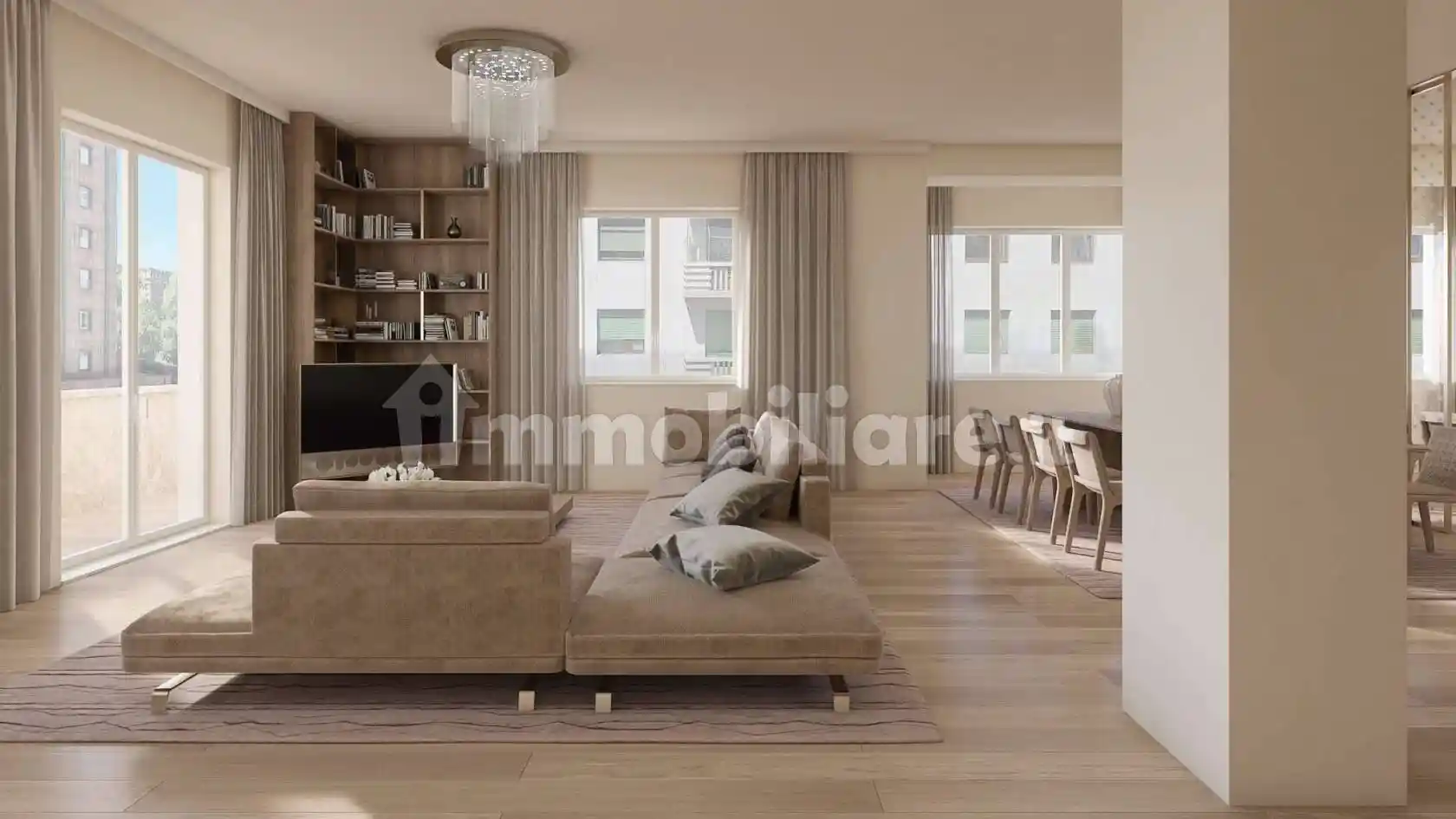 Appartamento via CAMILLO FINOCCHIARO APRILE, Repubblica, Milano - foto 4