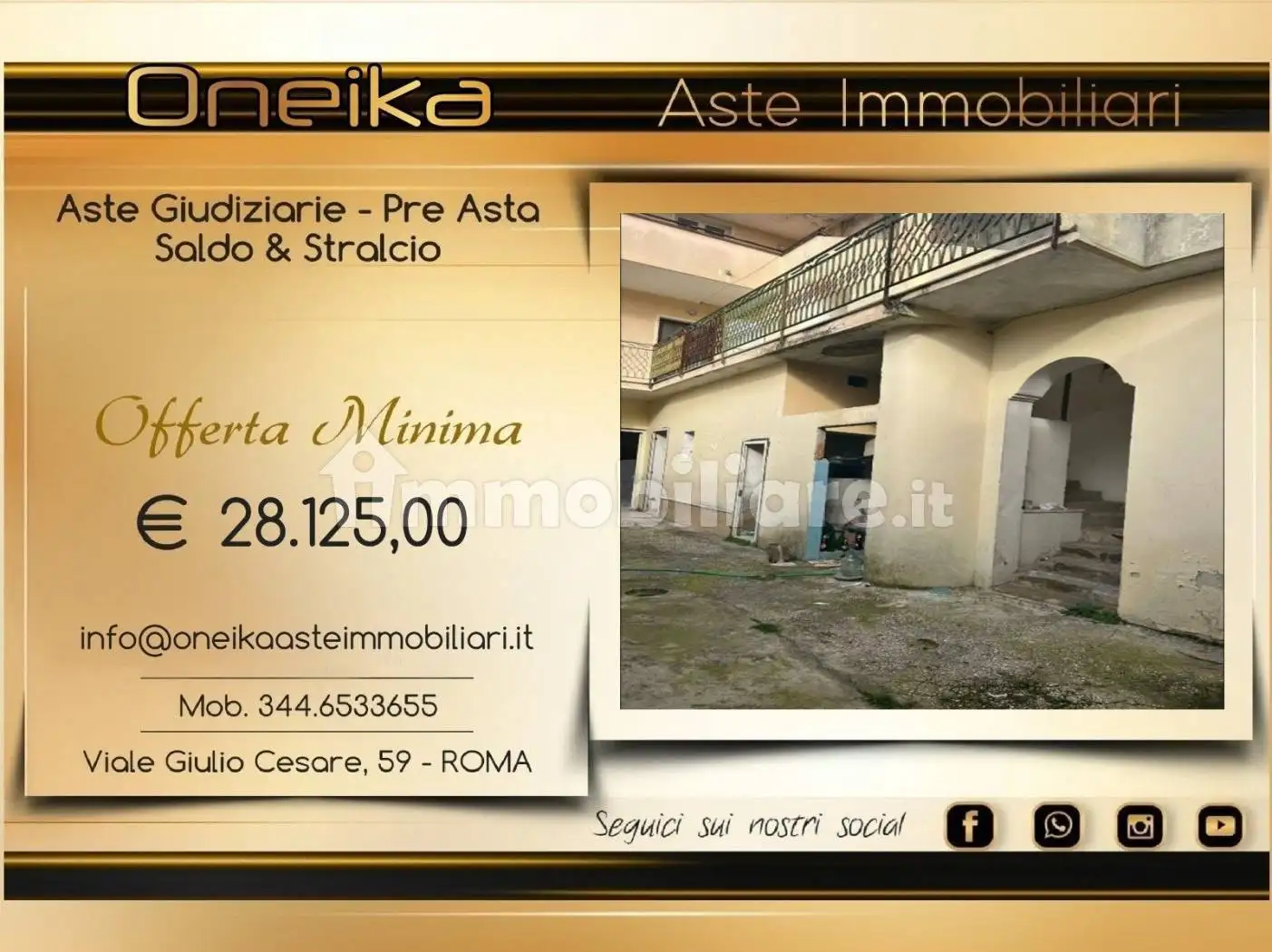 Appartamento in asta a San Marcellino