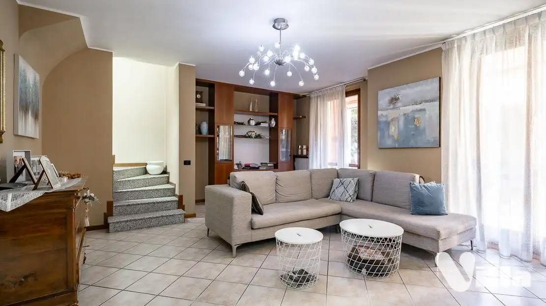 Villa a schiera via Don Cristoforo Allievi 33, Centro, Costa Masnaga - foto 4