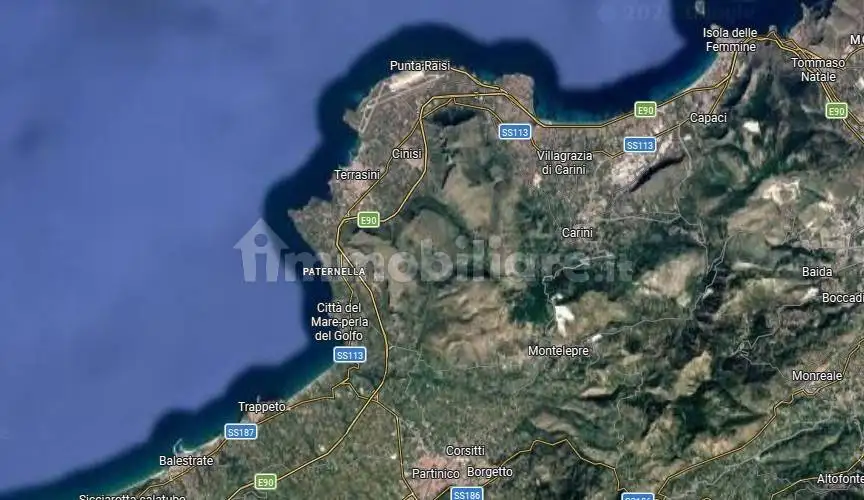 Villa in asta a Cinisi