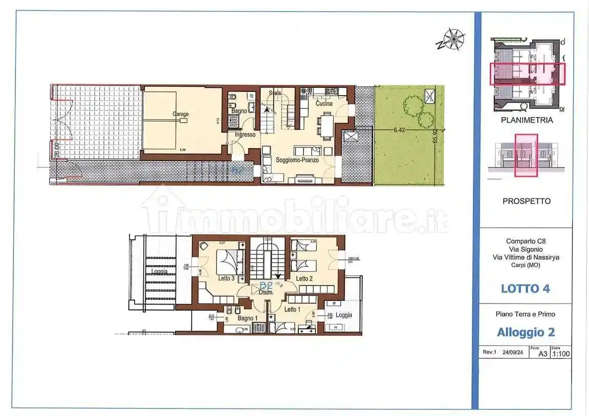 Villa a schiera via Sigonio, Quartirolo - Meloni, Carpi - foto 3