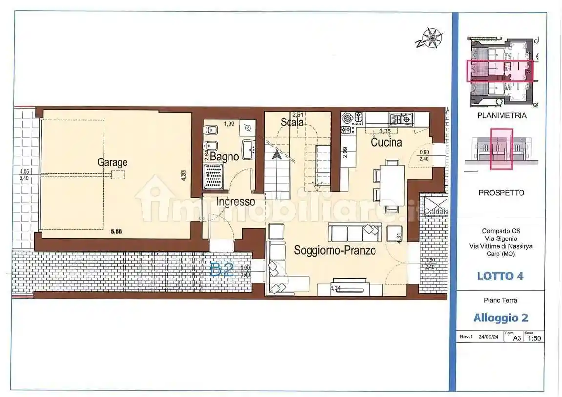 Villa a schiera via Sigonio, Quartirolo - Meloni, Carpi - foto 4