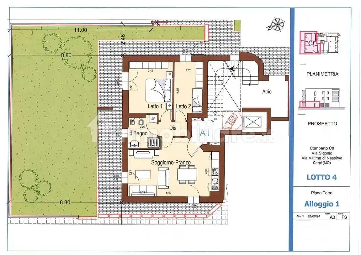 Appartamento in vendita a Carpi