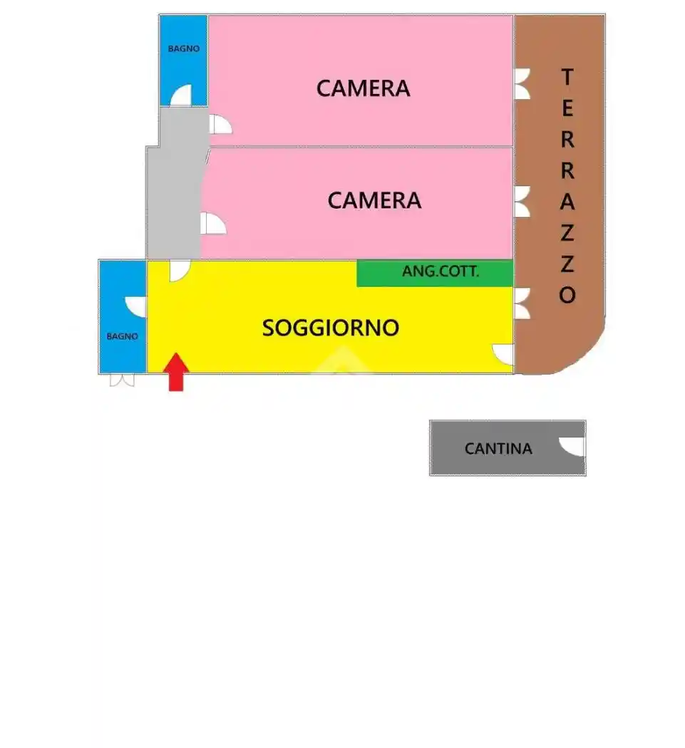 Bilocale via Stelvio, Città Giardino, Roma - foto 4