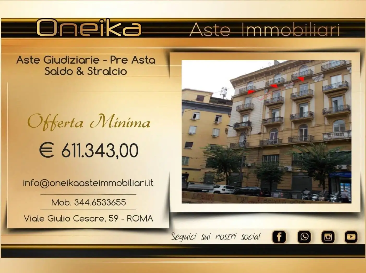 Appartamento in asta a Napoli