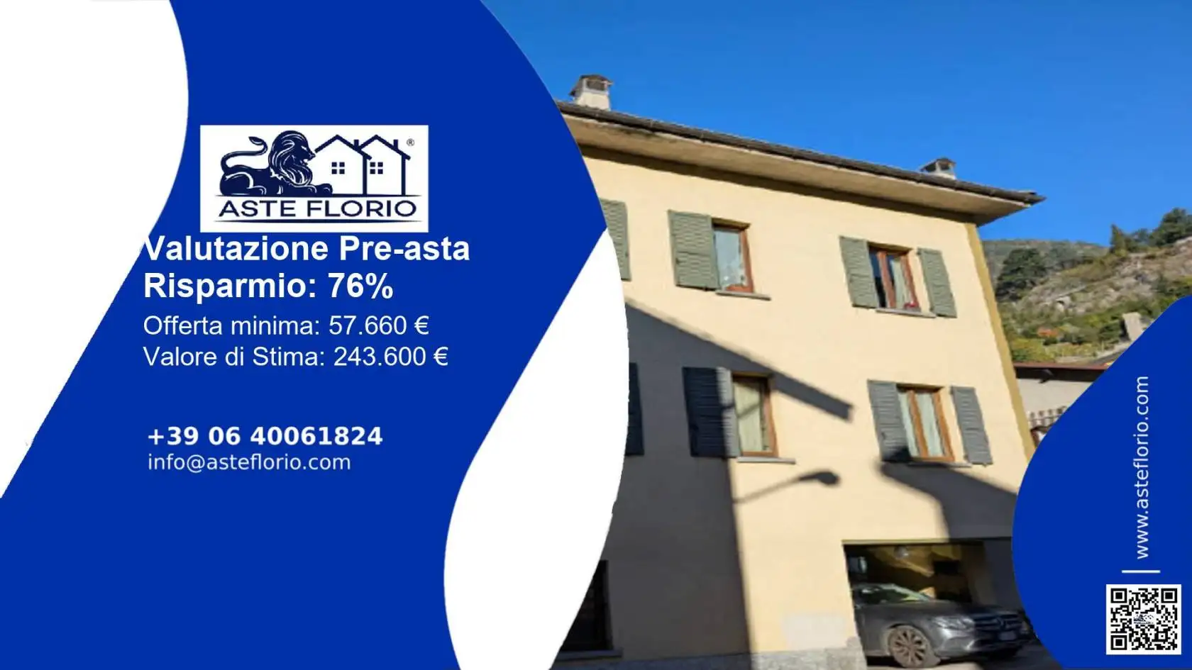 Appartamento in asta a Sondrio