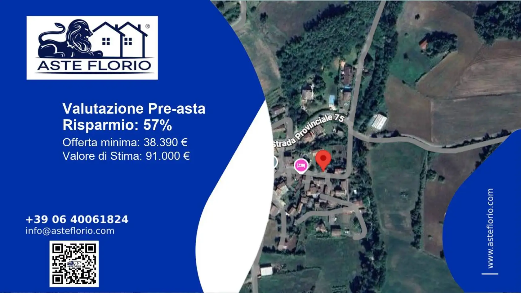 Casa indipendente in asta a Bettola