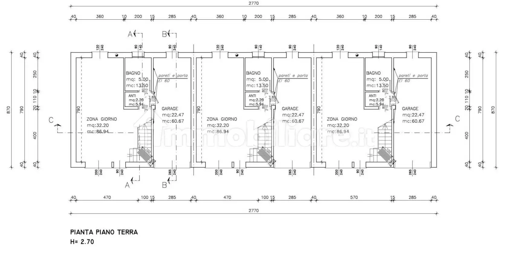 Appartamento in vendita a Fossò