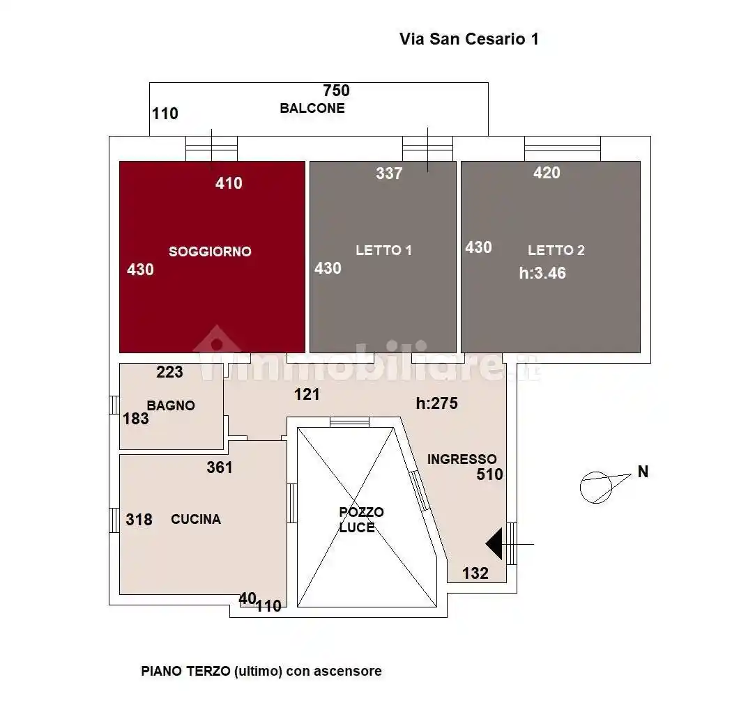 Trilocale via San Cesario 1, Stazione, Lecce - foto 2