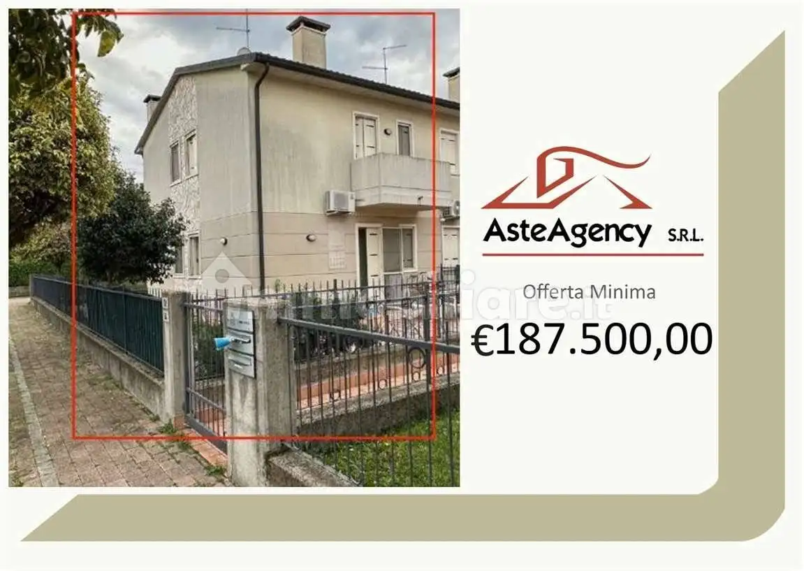 Villetta a schiera in asta a Lonigo